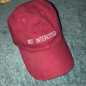 Not Interested Hat